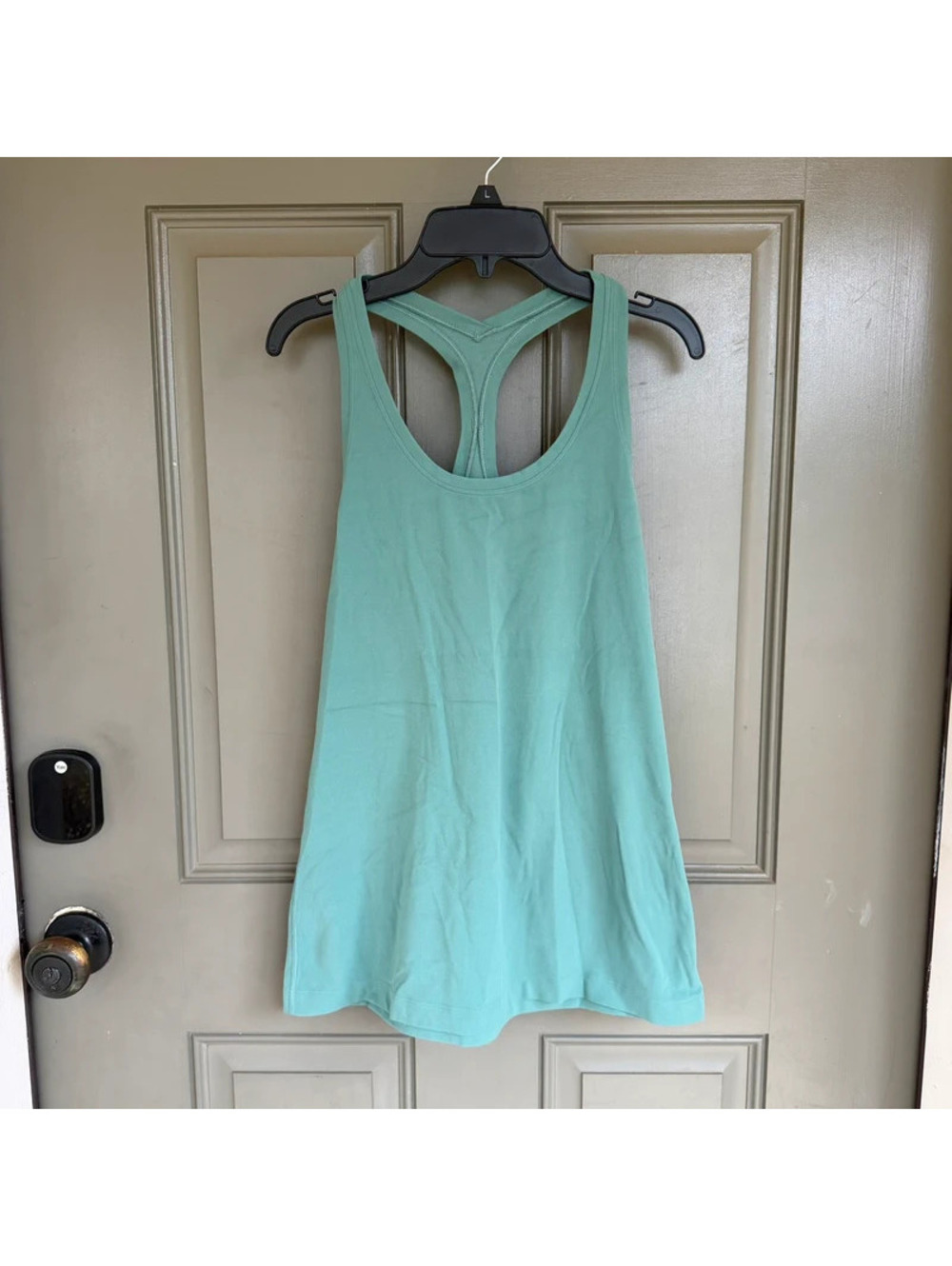 lululemon Cool Racerback Tank Mint Green Women's Size 8 Estimated (16.5" P2P)